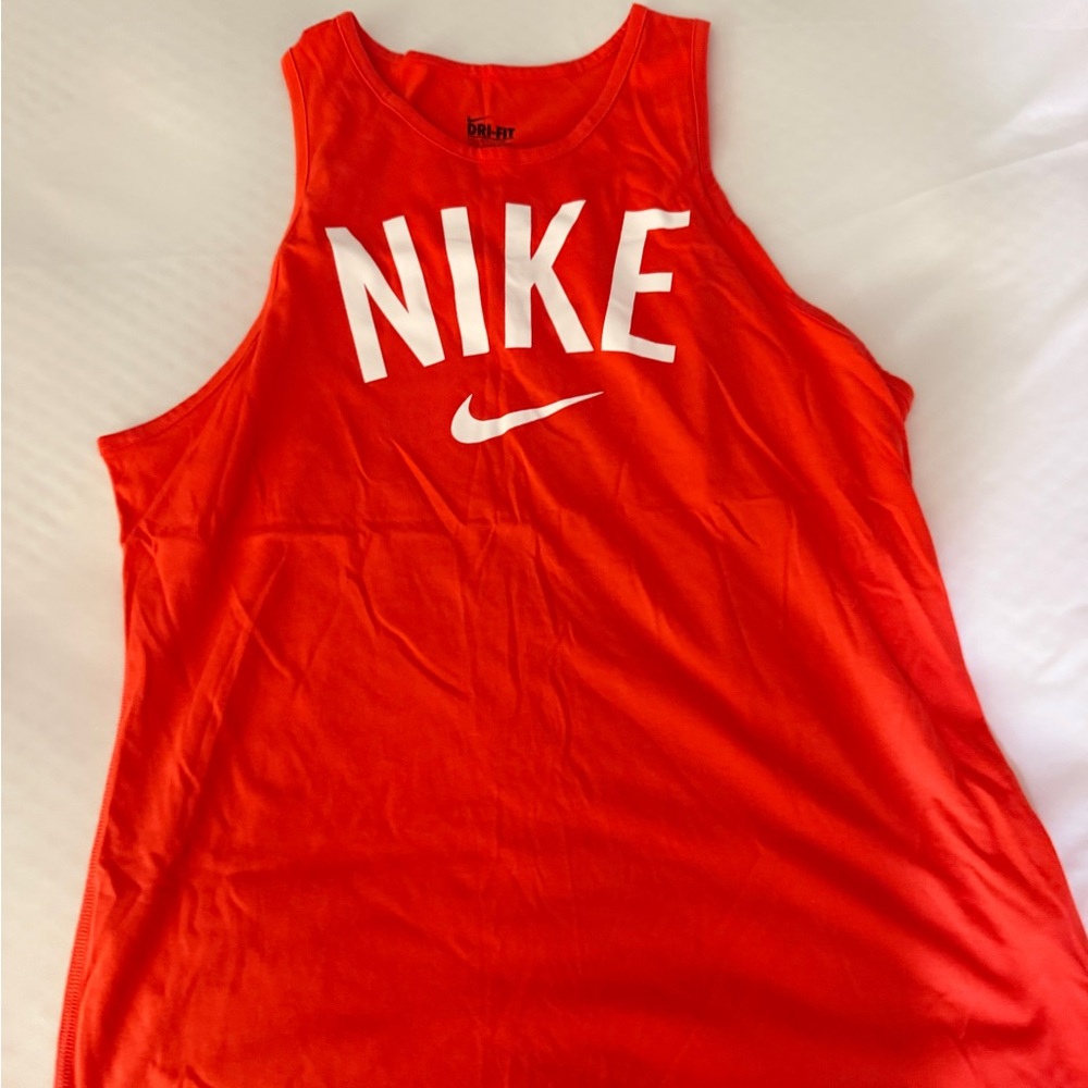 Nike Dri-FIT Bright Red Tee